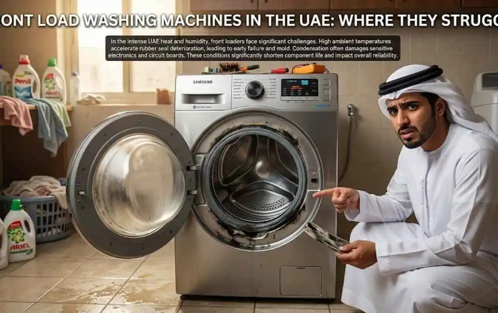 Front Load Washing Machines in the UAE Where They Struggle