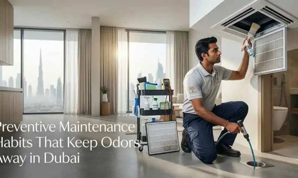 Preventive Maintenance Habits That Keep Odors Away in Dubai